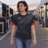 Ducati x Macron Sports T-Shirt with Logo – Dark Grey – ilustrační foto 2 (AI)