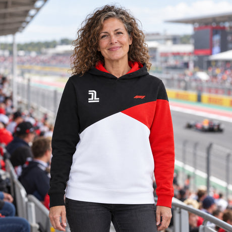 F1 Tech Freizeit-Hoodie – Illustrationsfoto (KI)