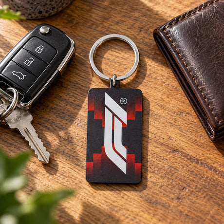 Formula 1 Metal Keyring with F1 Logo – illustrative photo (AI)