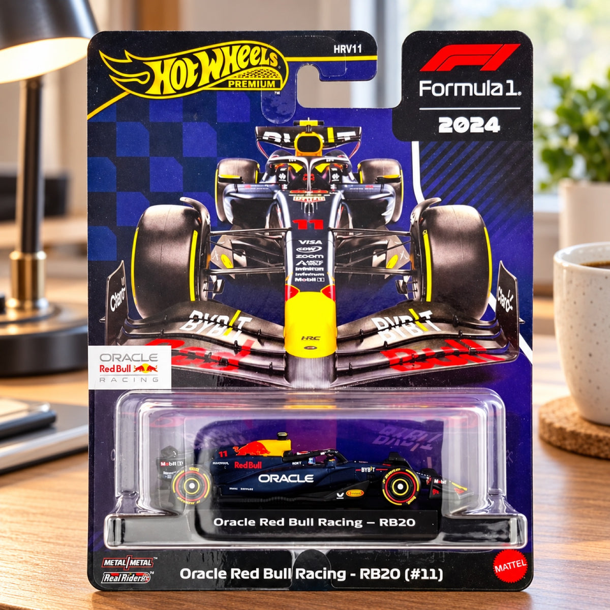 Hot Wheels F1 Premium Modell – Sergio Perez Red Bull F1 – Illustrationsfoto (KI)