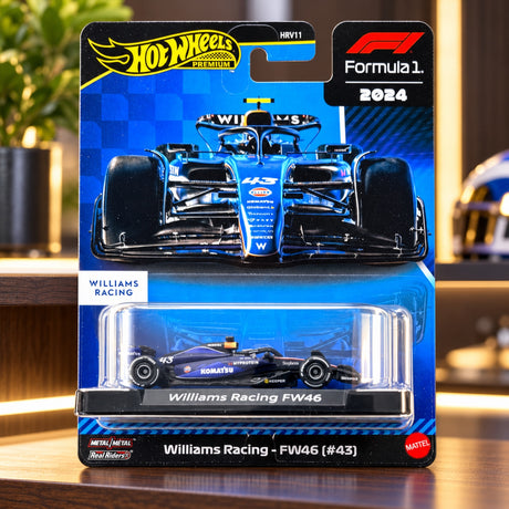 Hot Wheels F1 Premium Modell – Franco Colapinto Williams Racing F1 – Illustrationsfoto (KI)