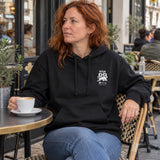 HUGO x Visa Cash App RB Casual Hoodie with BULL Motif – Black – ilustrační foto 2 (AI)