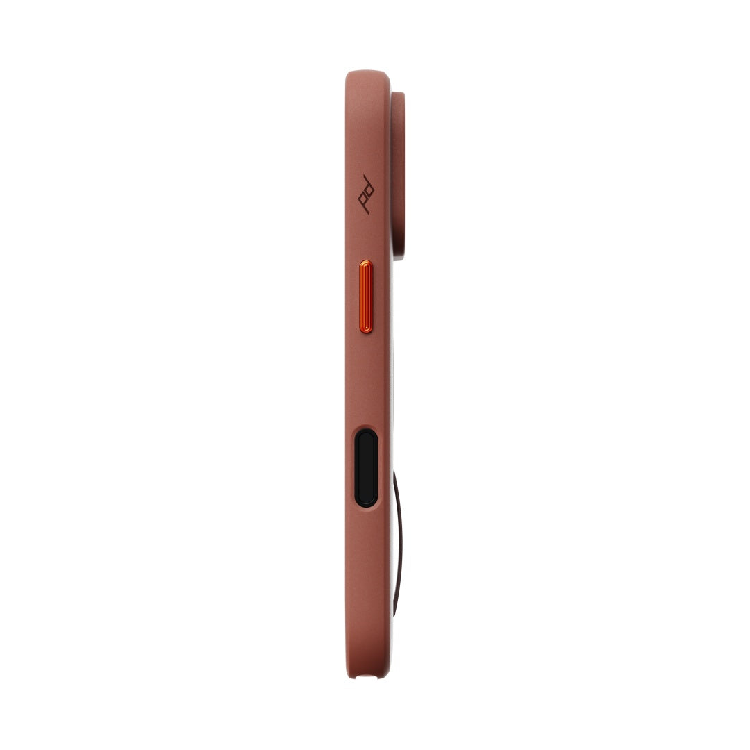 Hülle Peak Design Everyday Loop Case Slimlink für iPhone 18 Pro - Redwood Clarino