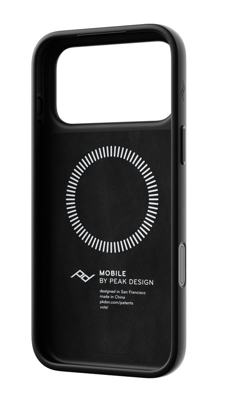 Peak Design Everyday Case Non-Slimlink iPhone 18 Pro Max - Black Leather