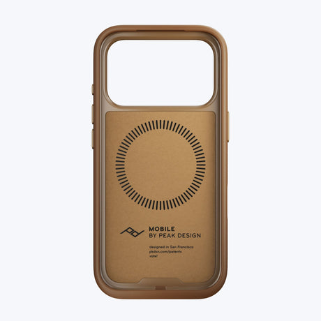 Peak Design Everyday Clarino Loop Case - iPhone 17 Pro - Tan