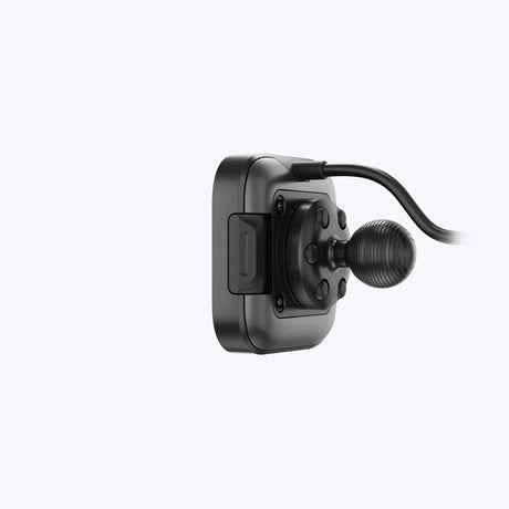 Motorradhalterung Peak Design Motorcycle Mount - 20mm-Kugelkopfadapter, abschließbar mit Ladefunktion - schwarz