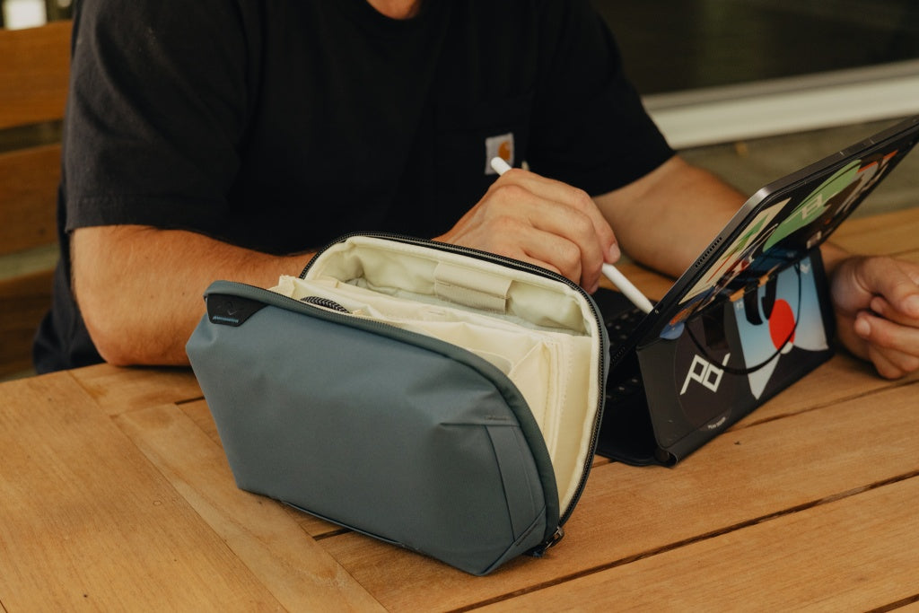Zubehörtasche Peak Design Tech Pouch Ocean