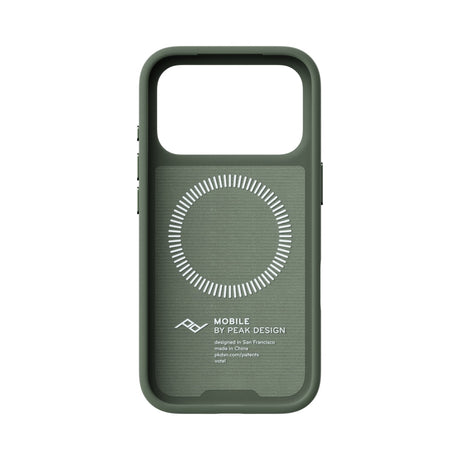 Hülle Peak Design Everyday Case Non-Slimlink für iPhone 18 Pro - Sage