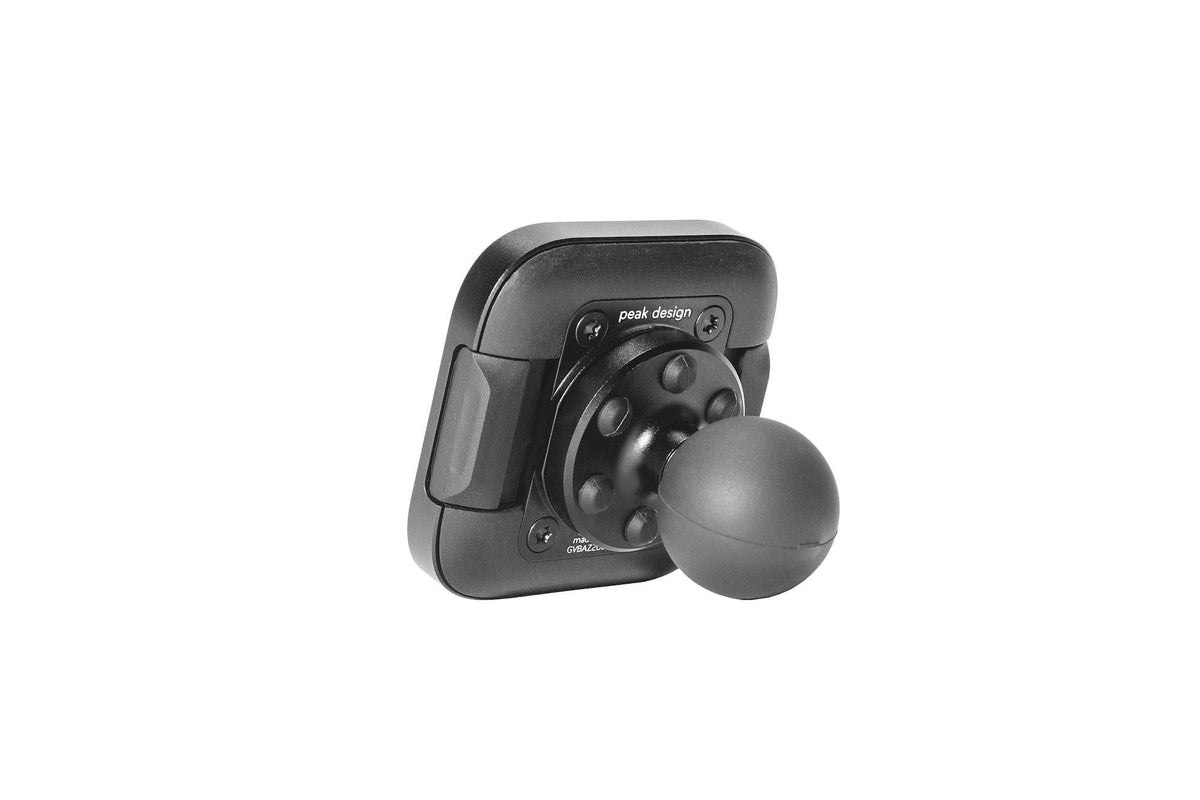 Peak Design Mobile Mount abschließbarer 1"-Kugelkopfadapter - schwarz
