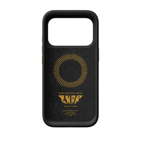 Hülle Peak Design GNAR Case für iPhone 18 Pro - schwarz