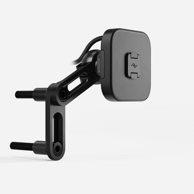 Motorradhalterung Peak Design Motorcycle Mount Brake/Clutch Mount mit Ladefunktion - schwarz