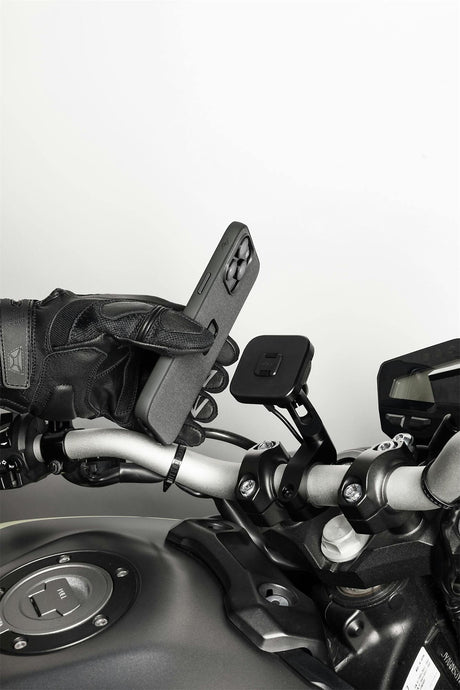 Motorradhalterung Peak Design Motorcycle Mount Bar Mount v2 mit Ladefunktion - schwarz