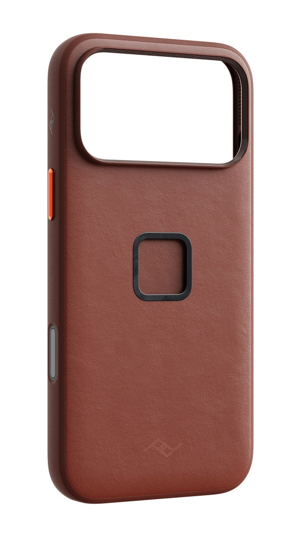 Hülle Peak Design Everyday Case Slimlink für iPhone 18 Pro Max - Redwood Clarino