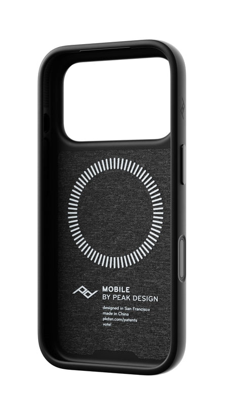 Hülle Peak Design Loop Case Non-Slimlink für iPhone 18 Pro - Charcoal