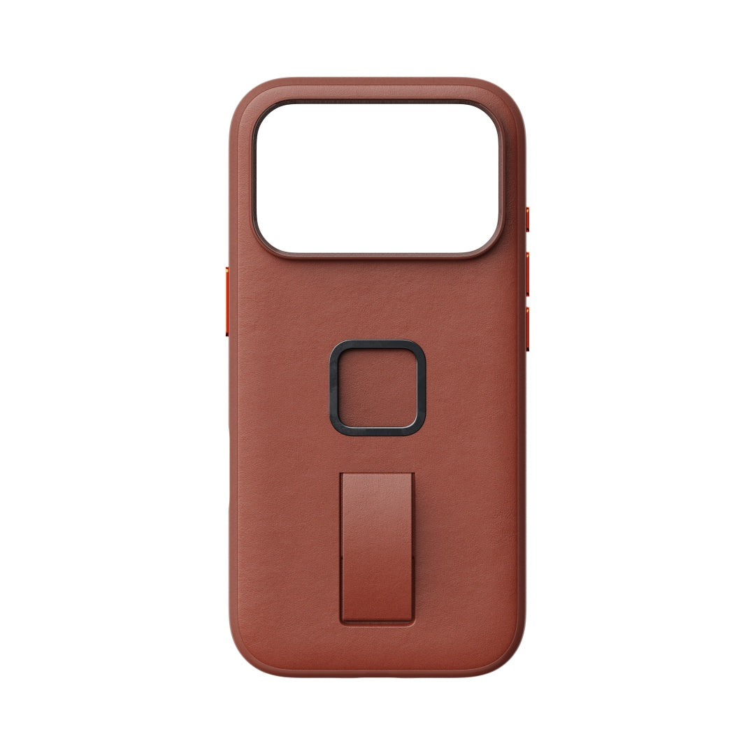 Hülle Peak Design Everyday Loop Case Slimlink für iPhone 18 Pro - Redwood Clarino