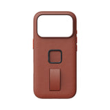 Hülle Peak Design Everyday Loop Case Slimlink für iPhone 18 Pro - Redwood Clarino