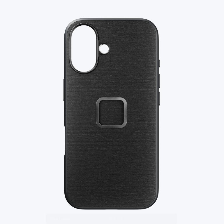 Peak Design Everyday Case Hülle für iPhone 16 Standard - Charcoal
