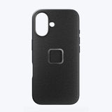 Peak Design Everyday Case Hülle für iPhone 16 Standard - Charcoal