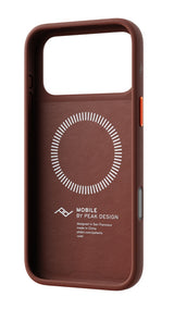 Hülle Peak Design Everyday Case Slimlink für iPhone 18 Pro Max - Redwood Clarino