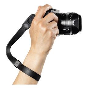 Peak Design Cuff - Kamera-Handschlaufe aus Leder - schwarz