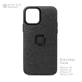 Peak Design Everyday Case Hülle für Samsung Galaxy S21 - Charcoal