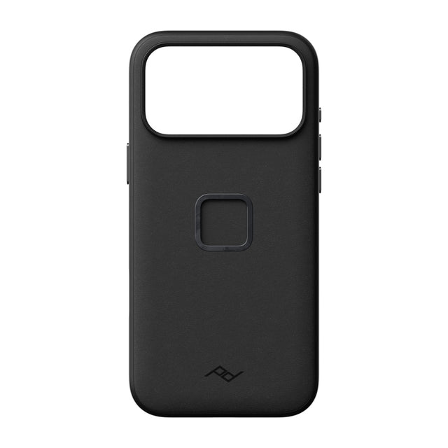 Hülle Peak Design Everyday Case Slimlink für iPhone 18 Pro Max - schwarzes Leder