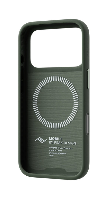 Hülle Peak Design Everyday Case Non-Slimlink für iPhone 18 Pro - Sage