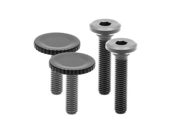 Peak Design Bolt Pack Black (x2), zwei Ersatz-Schraubensets für den Capture Clip, schwarz