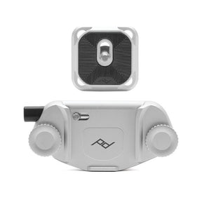Kameraclip Peak Design Capture (v3) silber - Standard-Platte