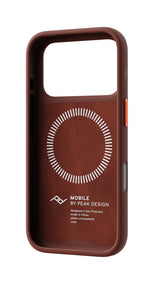 Hülle Peak Design Everyday Loop Case Slimlink für iPhone 18 Pro - Redwood Clarino