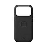 Hülle Peak Design Everyday Case Slimlink für iPhone 18 Pro - schwarzes Leder