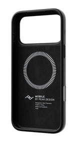 Hülle Peak Design Everyday Case Slimlink für iPhone 18 Pro Max - schwarzes Leder
