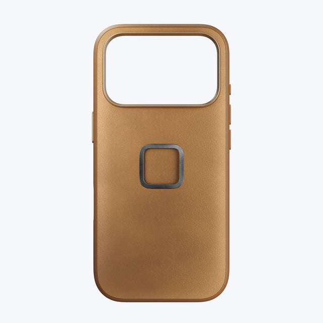 Peak Design Everyday Clarino Case - iPhone 17 Pro - Tan