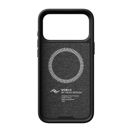 Hülle Peak Design Everyday Case Slimlink für iPhone 18 Pro Max - Charcoal
