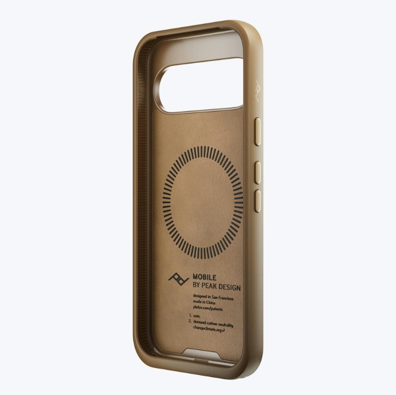 Peak Design Everyday Clarino Case Hülle für Google Pixel 9 Pro - Tan