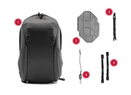 Rucksack Peak Design Everyday Backpack 20L Zip v2 - Midnight Blue