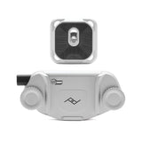 Kameraclip Peak Design Capture (v3) silber - Standard-Platte