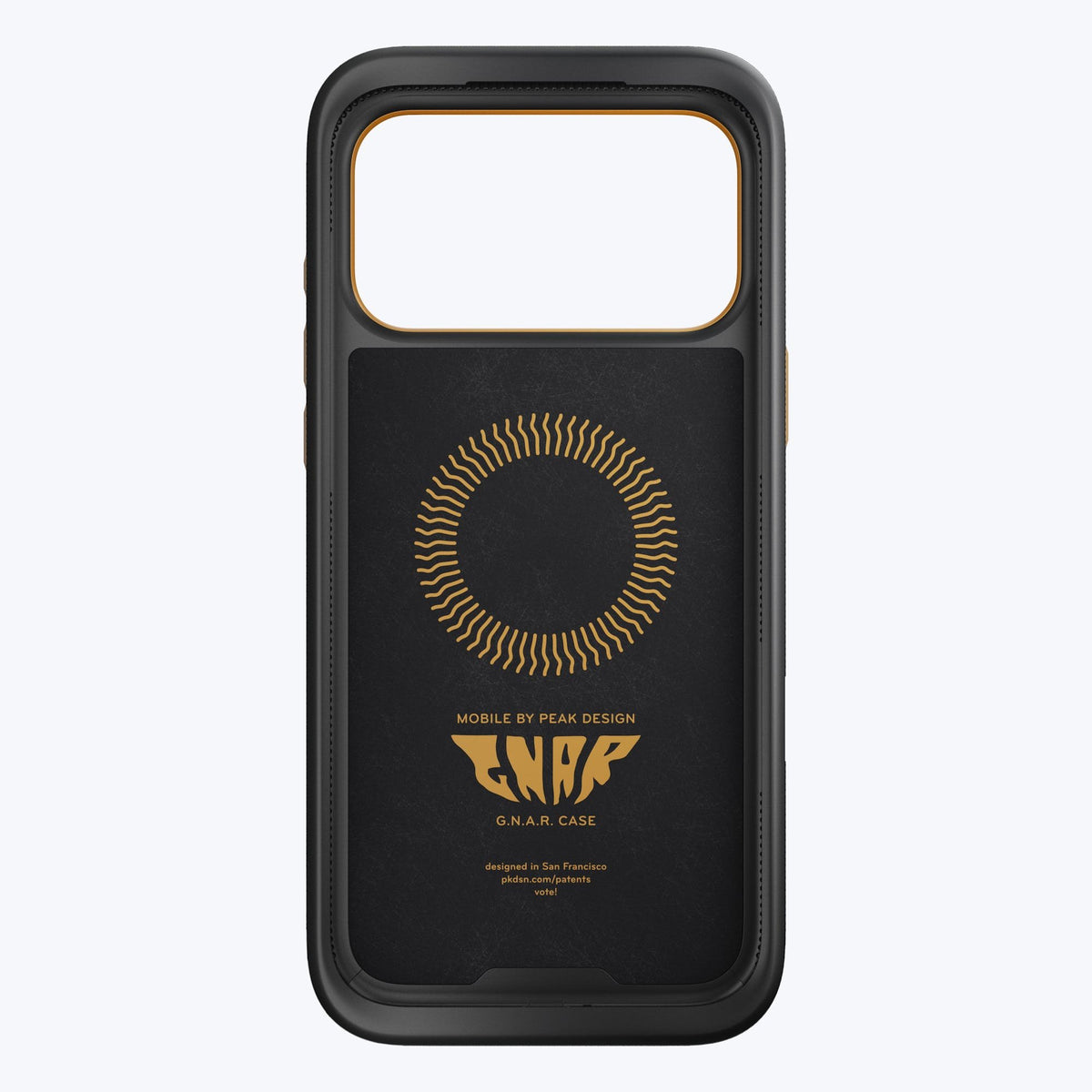 Peak Design GNAR Case Hülle für iPhone 17 Pro Max - schwarz