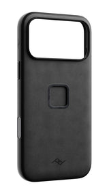 Hülle Peak Design Everyday Case Slimlink für iPhone 18 Pro Max - schwarzes Leder