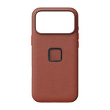Hülle Peak Design Everyday Case Slimlink für iPhone 18 Pro Max - Redwood Clarino