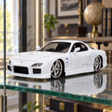 Fast & Furious Mazda RX-7 Model – White – illustrative photo (AI)