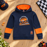 KTM Red Bull Racing GRID Kinder-Hoodie – Dunkelblau – 164 cm – Illustrationsfoto (KI)