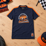 KTM Red Bull Racing GRID Kinder-T-Shirt – Dunkelblau – 164 cm – Illustrationsfoto (KI)