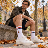 KTM Red Bull Racing GRID Sportsocken – Weiß – Illustrationsfoto (KI)