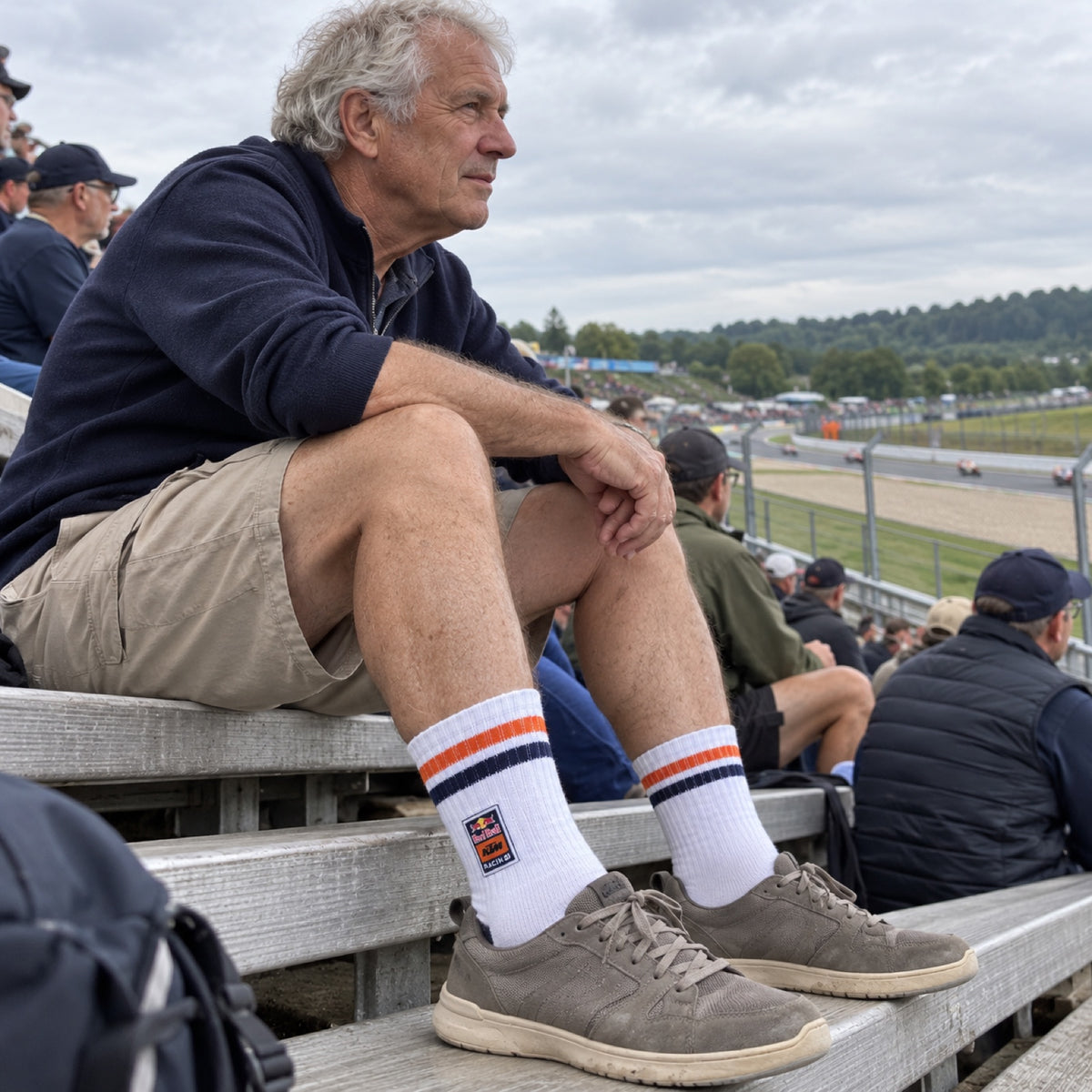 KTM Red Bull Racing GRID Sports Socks – White – ilustrační foto (AI)