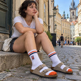 KTM Red Bull Racing GRID Sports Socks – White – ilustrační foto 2 (AI)