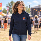 KTM Red Bull Racing Freizeit-Hoodie – Dunkelblau – Illustrationsfoto (KI)