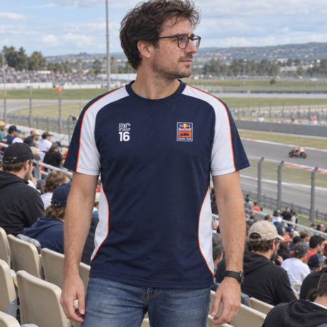 KTM Red Bull Racing PULSE Team Jersey – Navy Blue – ilustrační foto (AI)