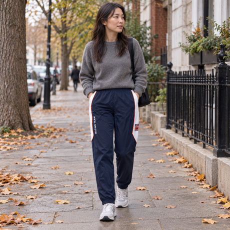 KTM Red Bull Racing PULSE Track Pants – Navy Blue – ilustrační foto 2 (AI)
