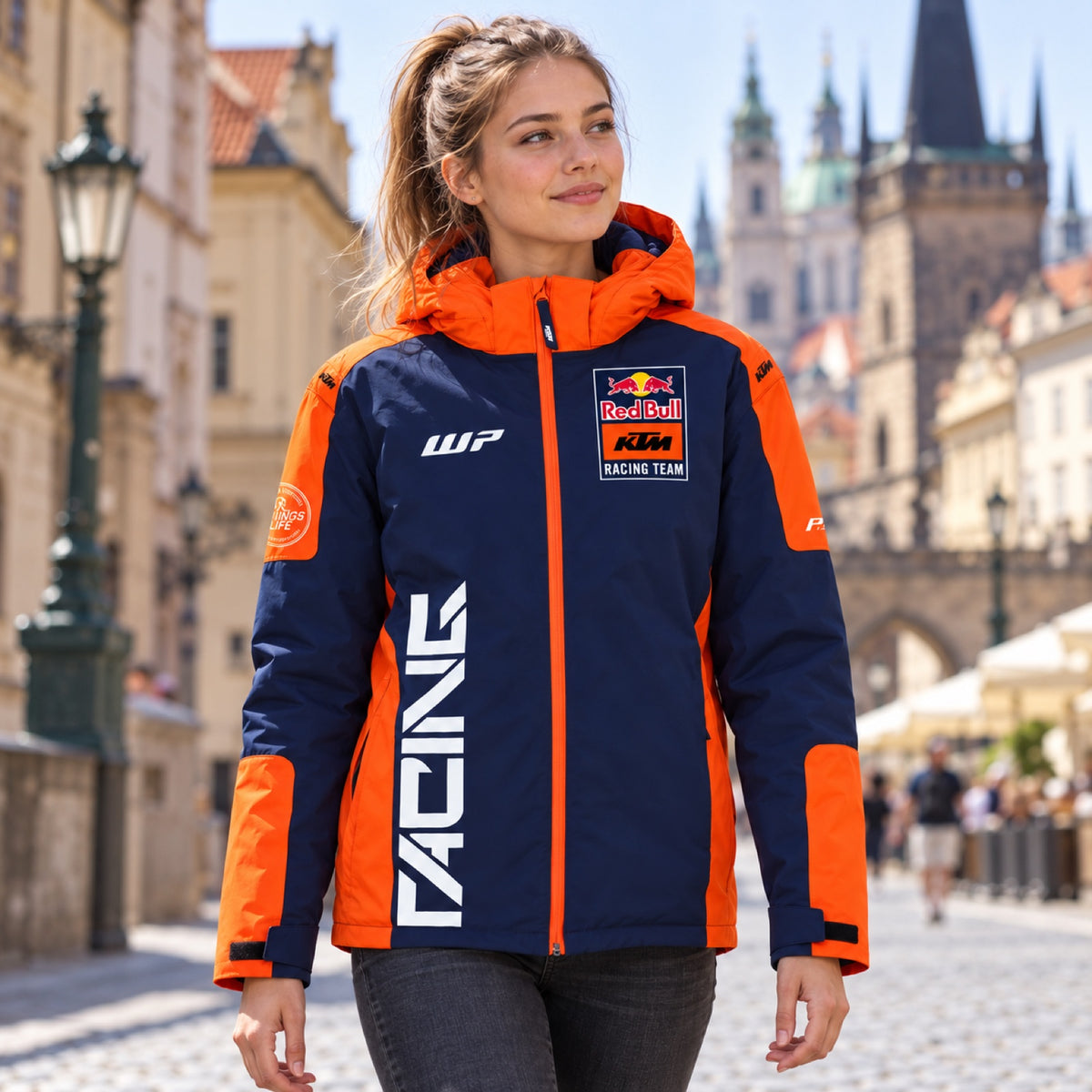 KTM Red Bull Racing Winter Team Jacket – illustrative photo (AI)